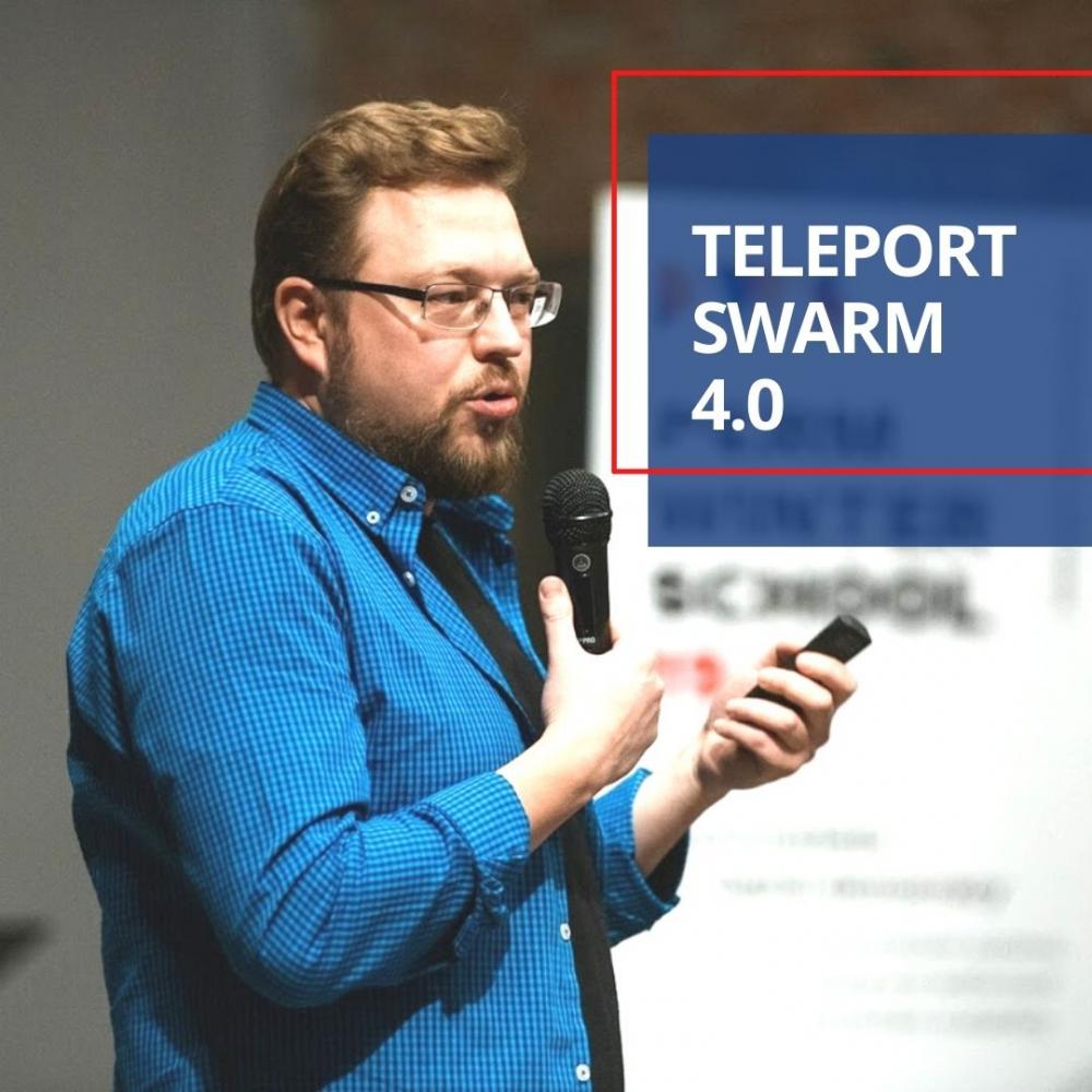 Компания нашего Делоросса Teleport Media запатентовала новую программу «Teleport swarm 4.0»