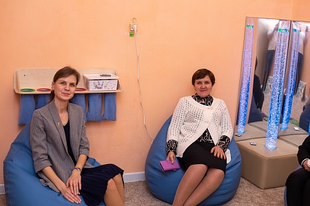 Сенсорная комната для детей с ОВЗ открыта в школе Краснокамска 